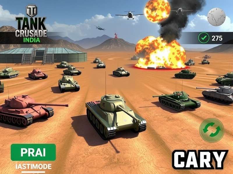 Tank Crusade India Game Screenshot